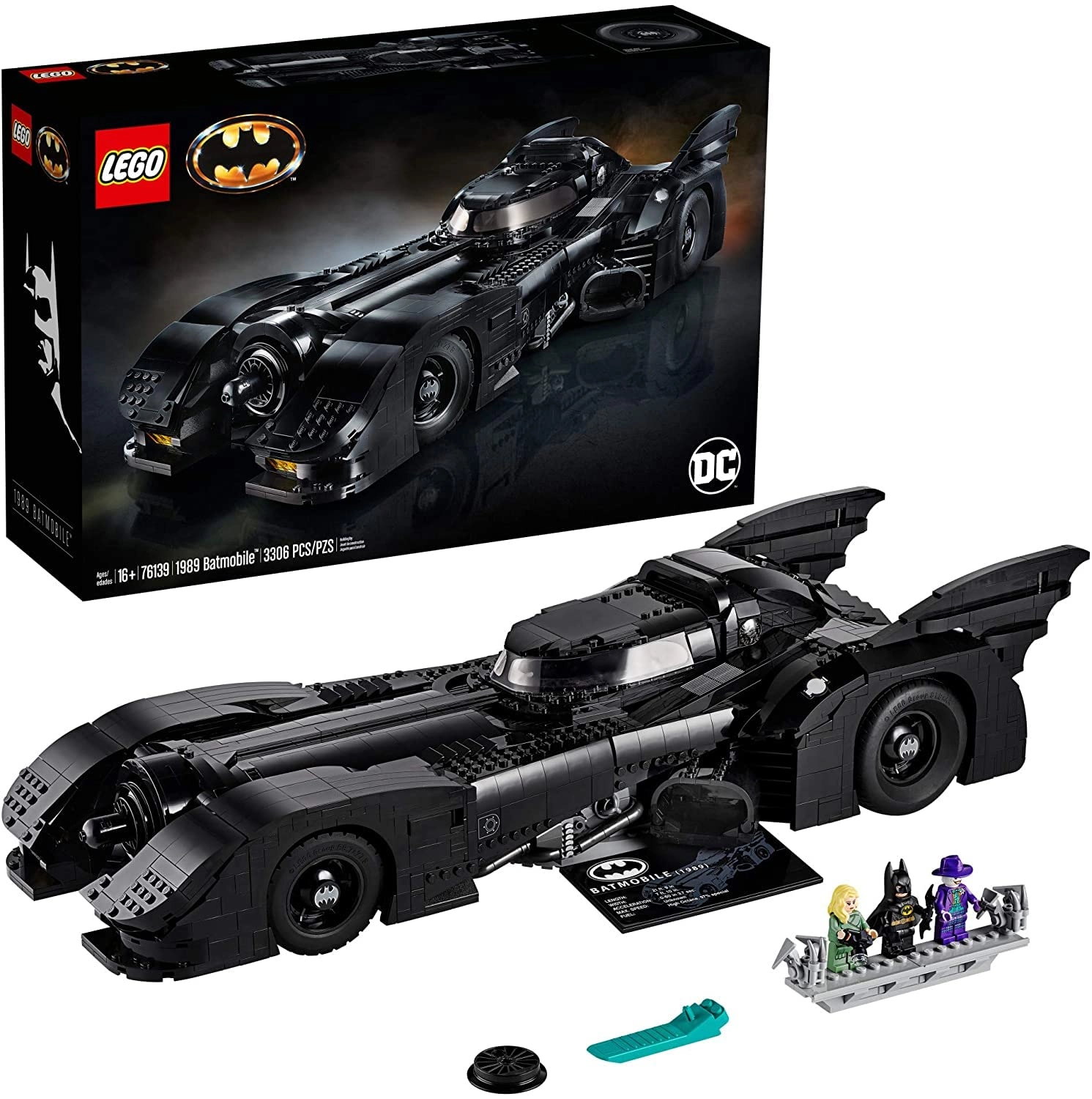 Batmobile - 1989 3306 pieces