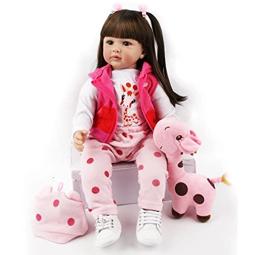 Reborn Baby Doll - 22 Inches / 55 cm Silicone Ages 3+