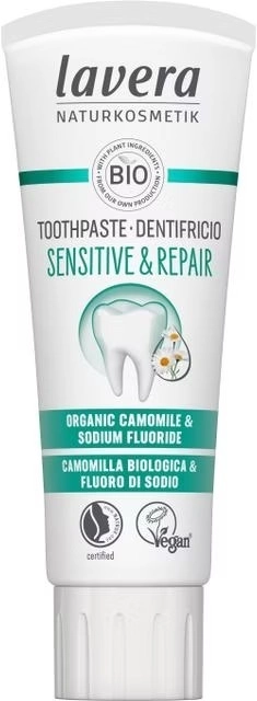 Lavera Sensitive & Repair Sodium fluoride Toothpaste 75ml