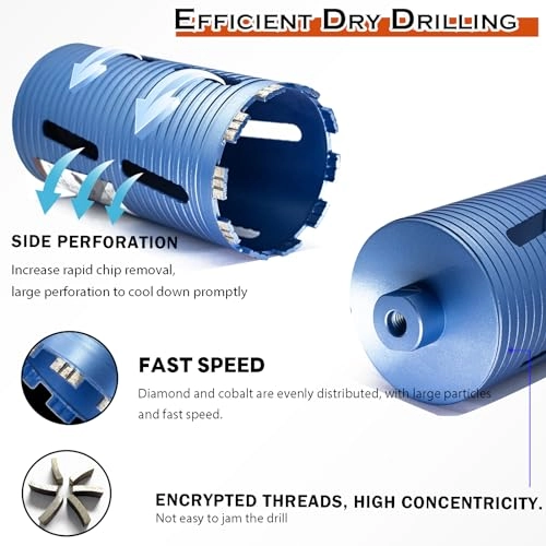 Dry Core Drill Bit - 125inch