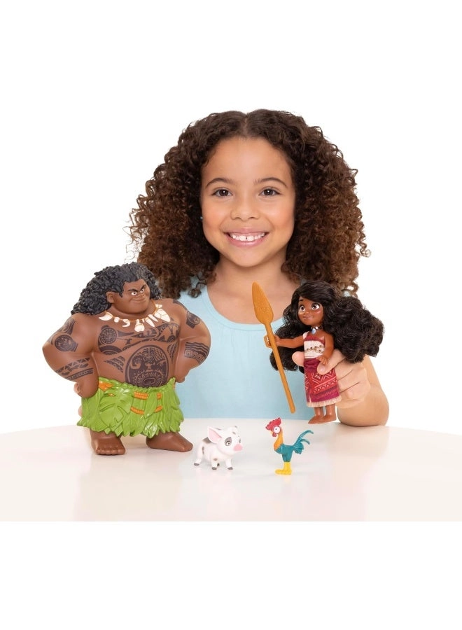 Moana - 15.24 cm + Maui - 20.32 cm Ages 3+