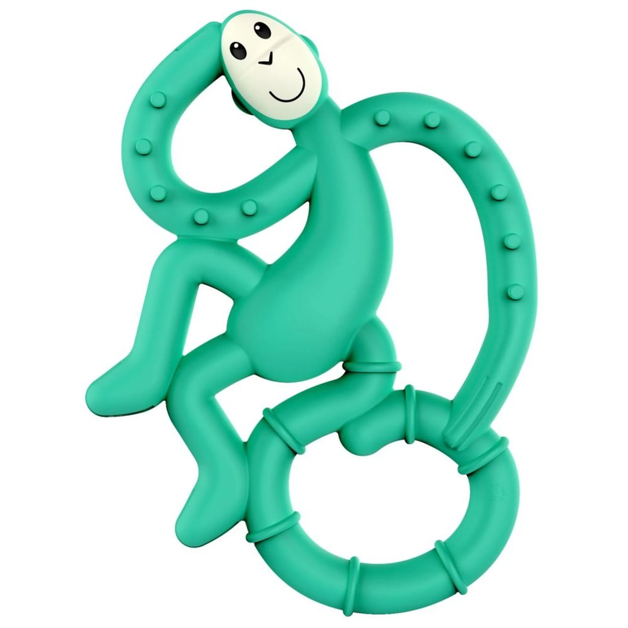 Matchstick Monkey Mini Monkey Teether - Blue 3 Months