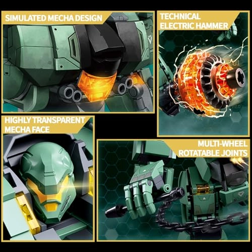 Heavy Mecha - Green Armored Robot