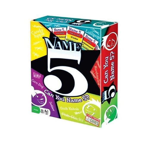 Name 5 - English 12+ Years 1 piece(s)