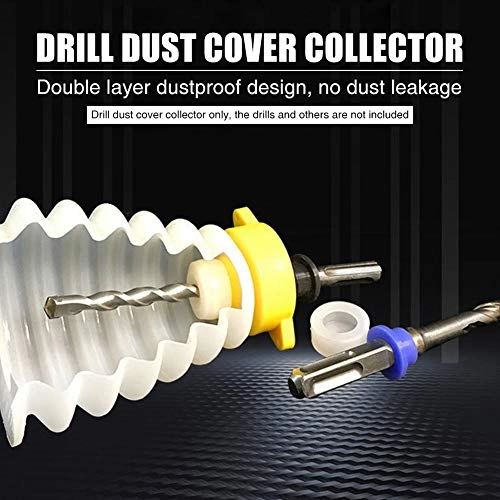 Drill Dust Collector - Silicone S 150mm 5 Sealing Rings