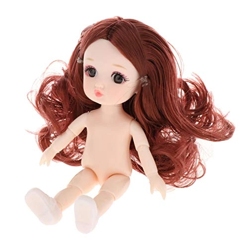 BJD Doll - 1/12 Plastic Long Hair