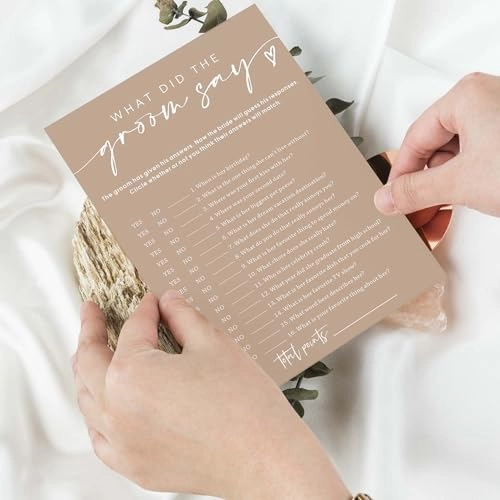 What Did The Groom Say - 25 pieces Adult