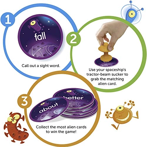 Slam Ships Sight Words Game - 5+