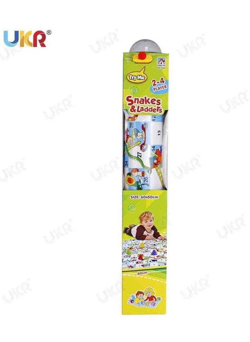 Snakes&Ladders - 2-4 Players Plastic