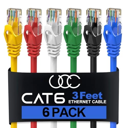 Ultra Clarity Cables Cat6 Ethernet Cable - 3 Feet