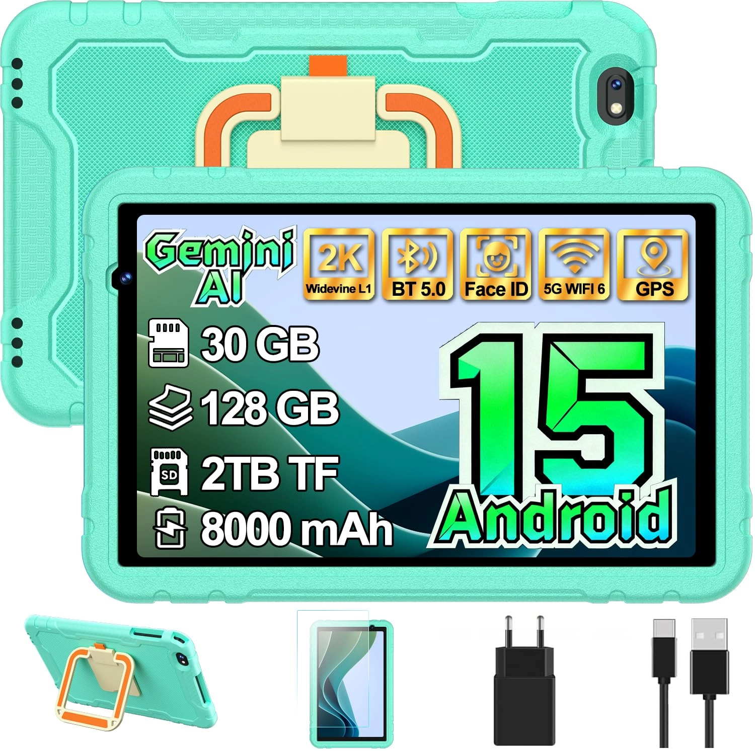 R500 Tablet 10.1" Wi-Fi 8GB RAM 128GB