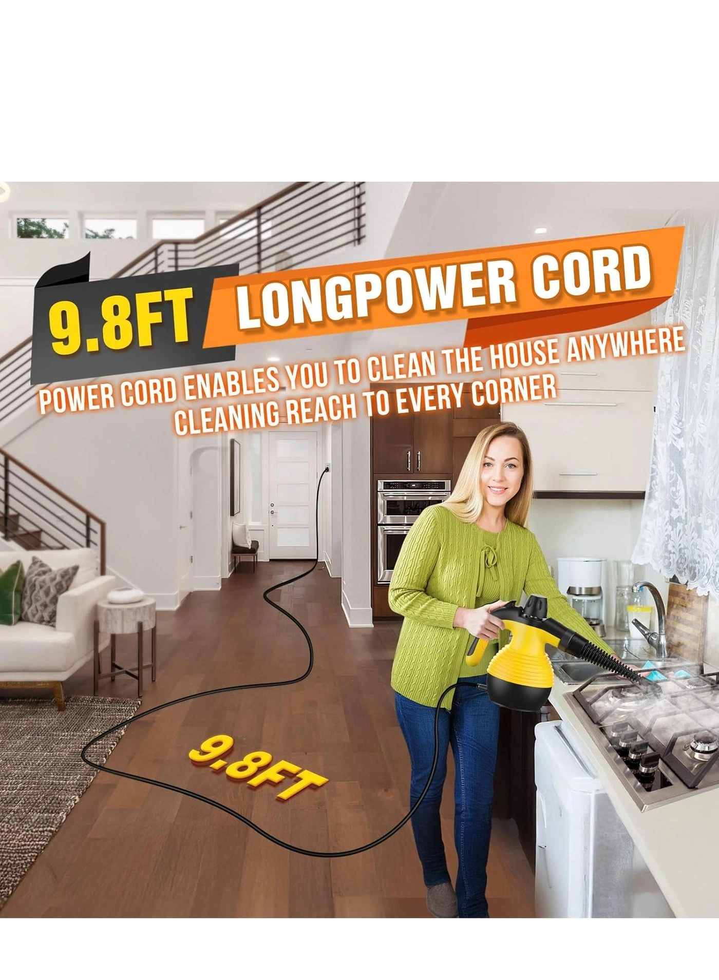 Handheld Steam Cleaner - 3.0bar 350ml