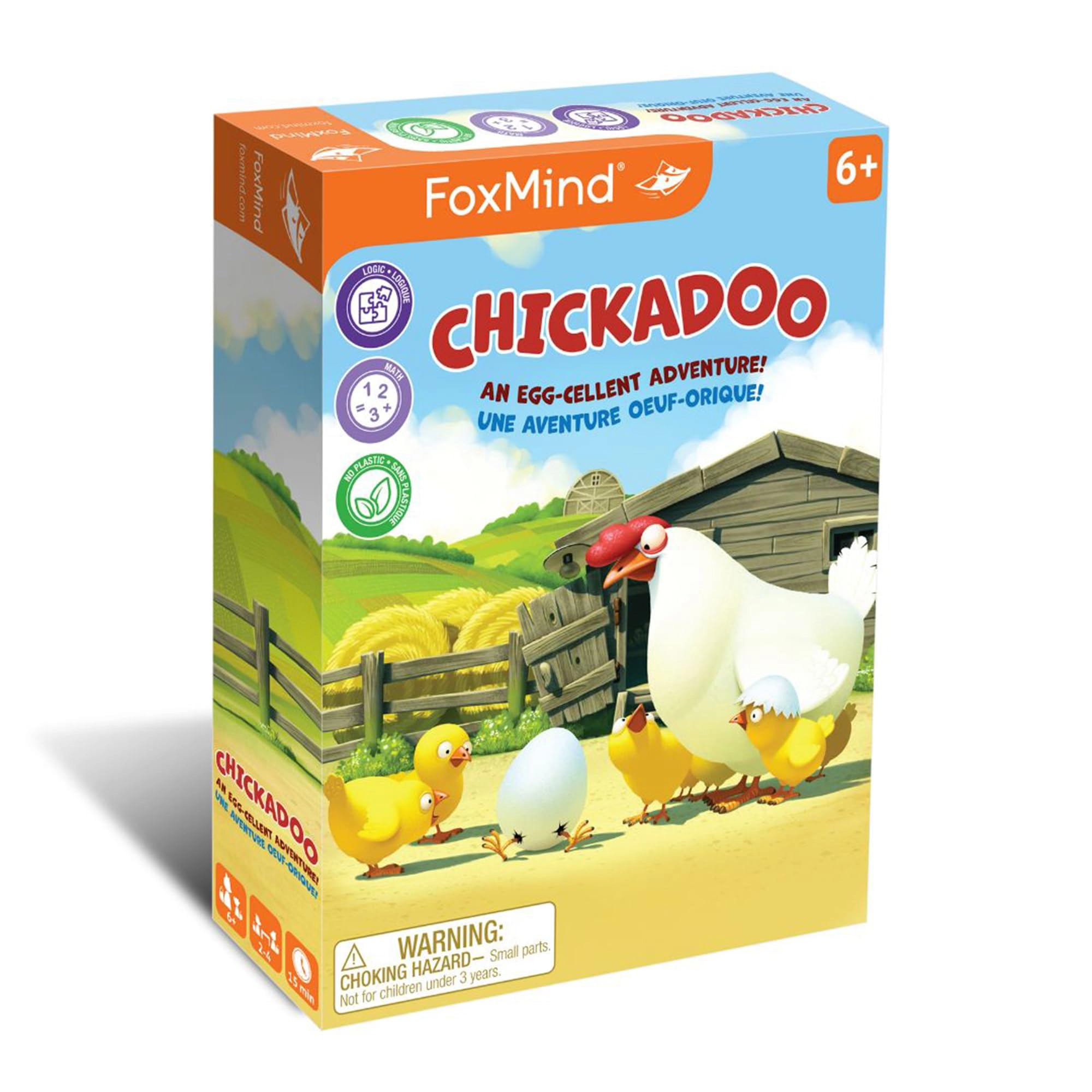FoxMind Games Chickadoo - Card Game