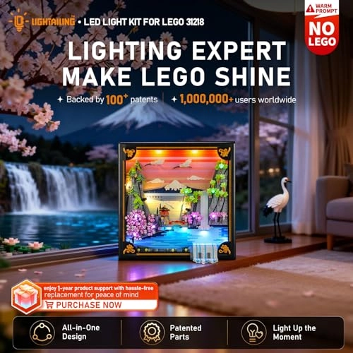 Lego Cherry Blossoms (31218) - Light Set