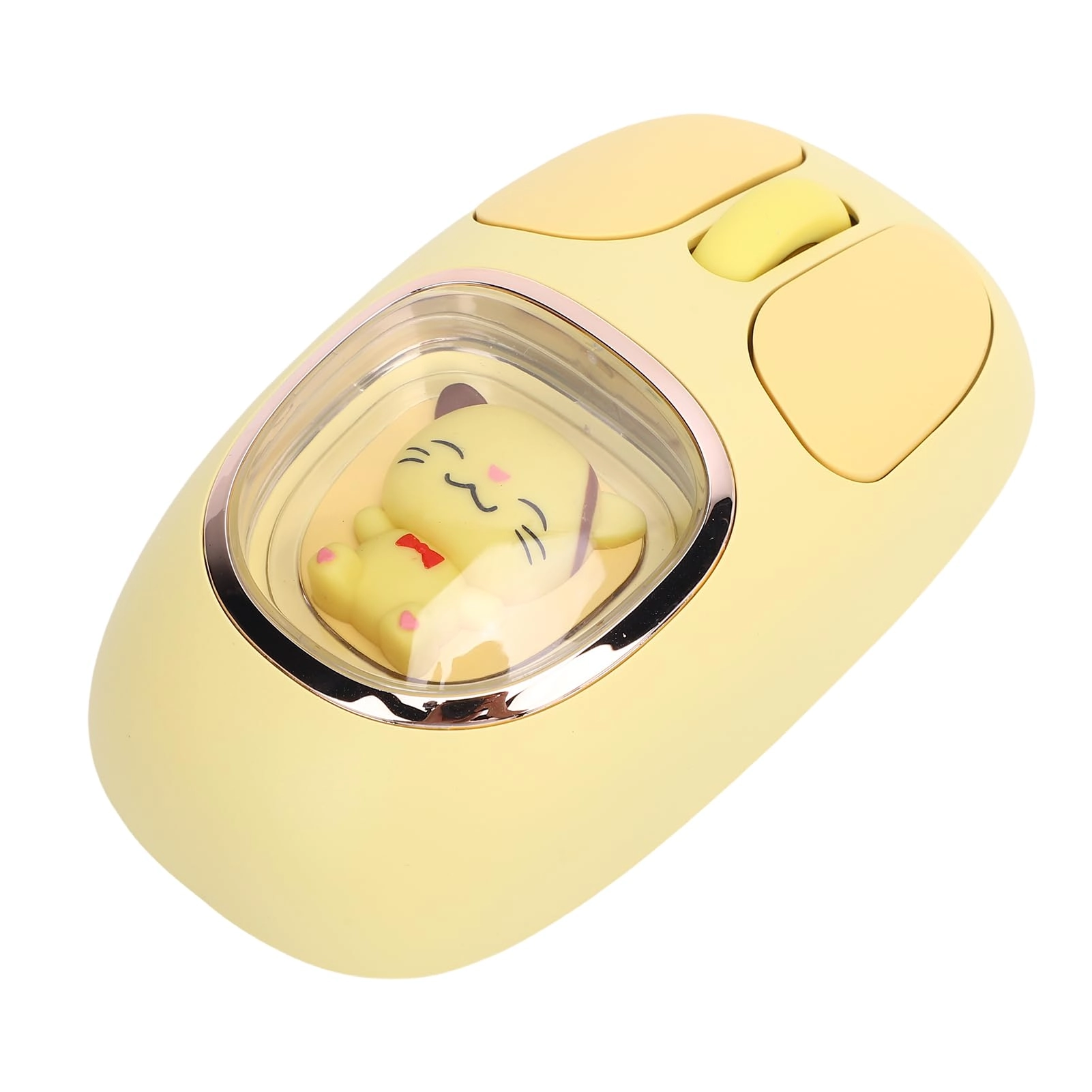 Vbestlife Cute Doll Wireless Mouse - 2.4G BT5.0 BT3.0