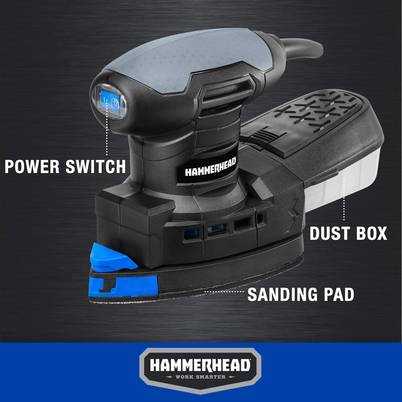 Detail Sander - 1.4-Amp Multi-Function