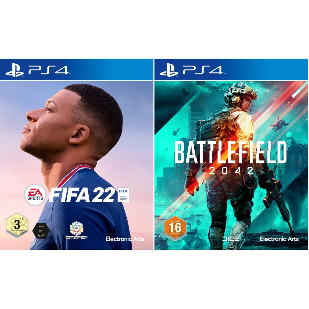 Electronic Arts FIFA 22 + Battlefield 2042 - PlayStation 4