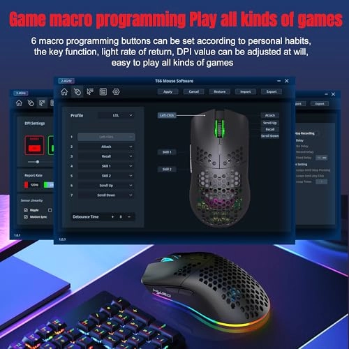 T66 Gaming Mouse - USB