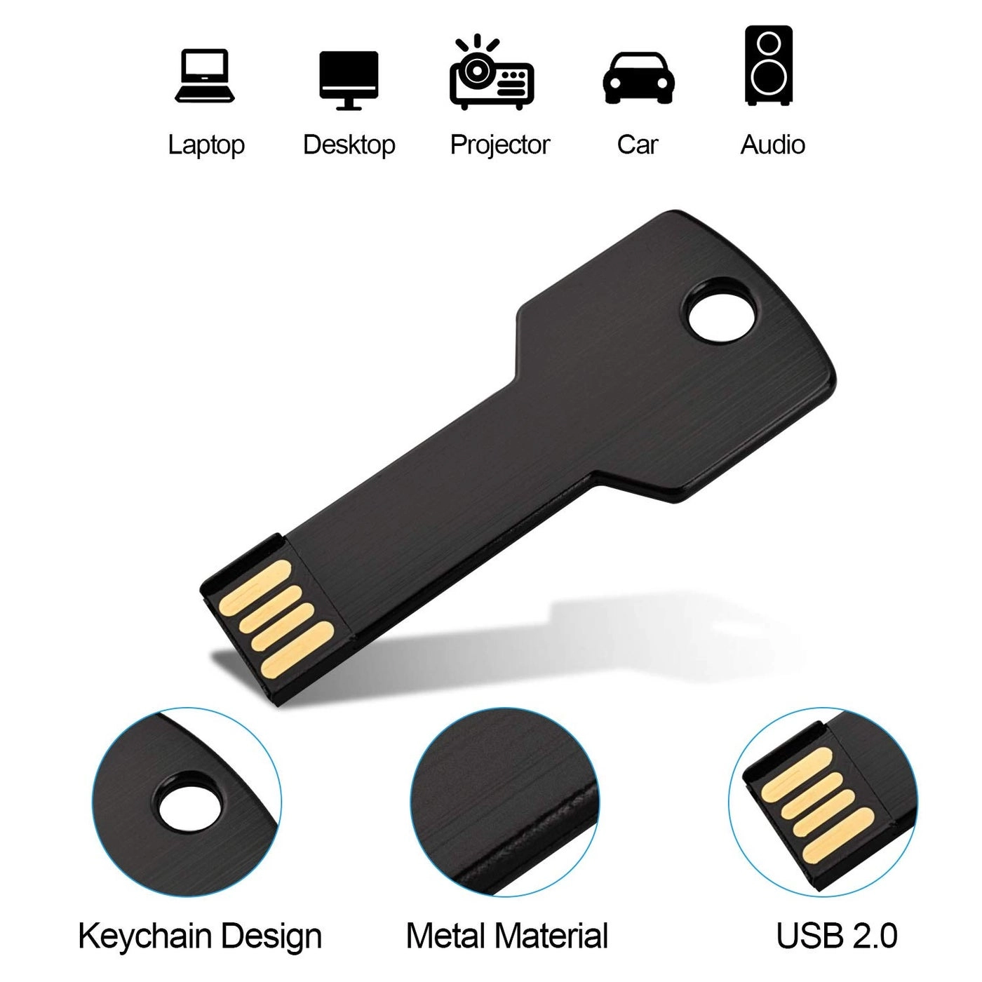 U215BL8G-10 - USB 2.0 8GB Pack