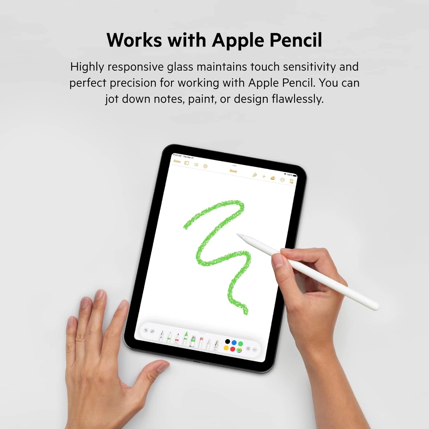 Tempered Glass Screen Protector for Apple iPad Mini 6th Generation
