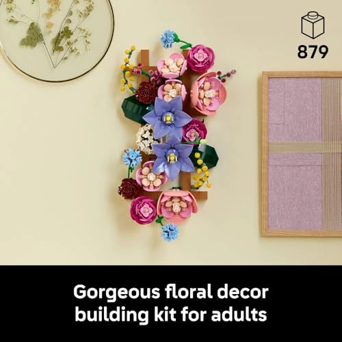 Botanicals Flower Wall Decor (11503)