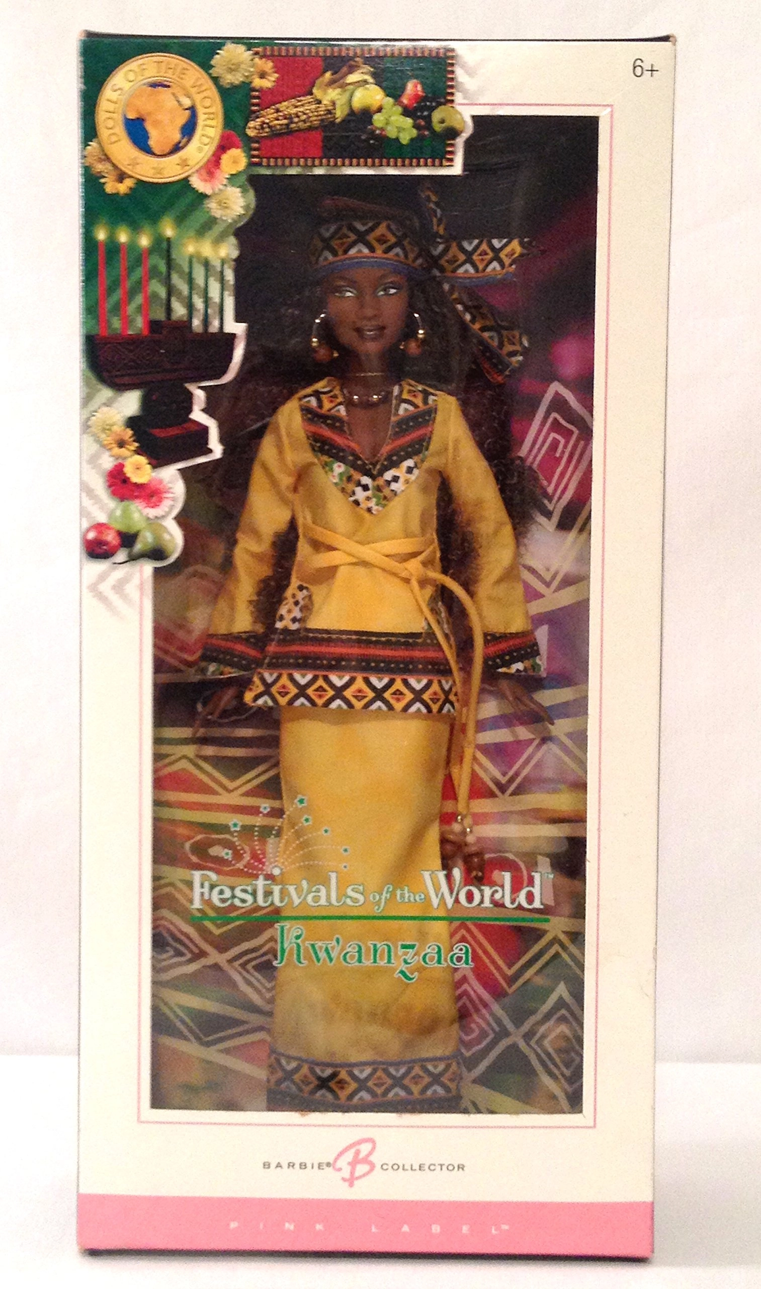 Barbie Kwanzaa Doll - Festivals Of The World Ages 6+