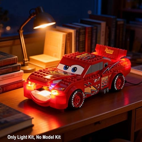 LED Light - Compatible with 77255 Lightning McQueen Set
