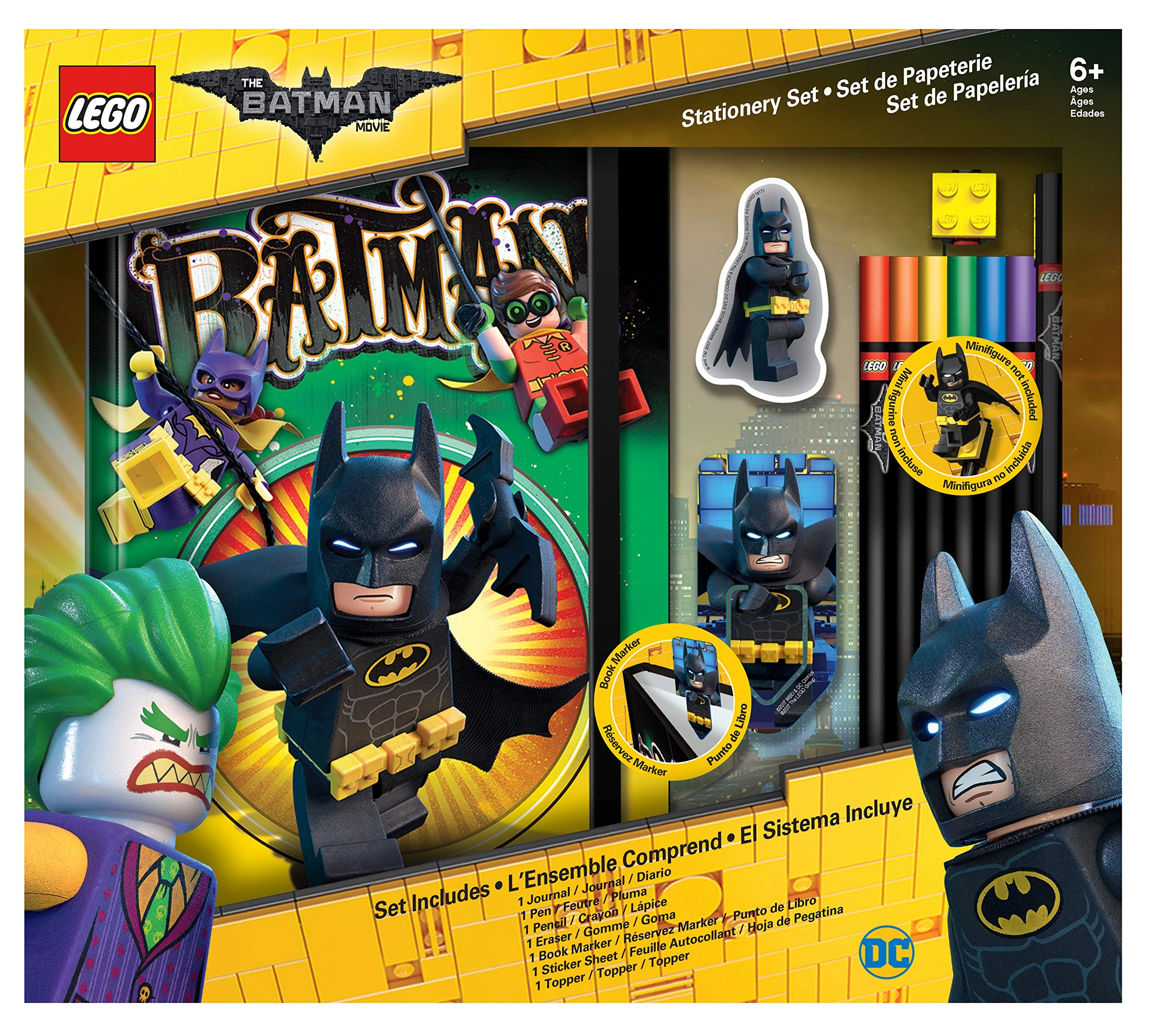 IQ LEGO Star Wars Deluxe Drawing Gift Set - 12 piece(s) 6 colored pencils & graphite pencil with topper