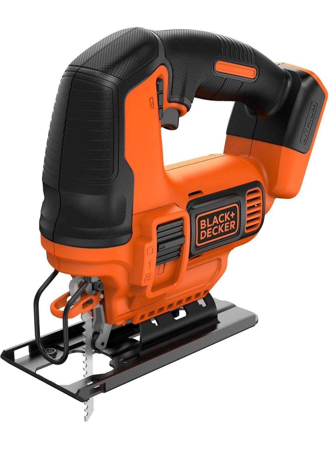 Black & Decker Jigsaw - Three position pendulum 0-2500RPM 19mm stroke