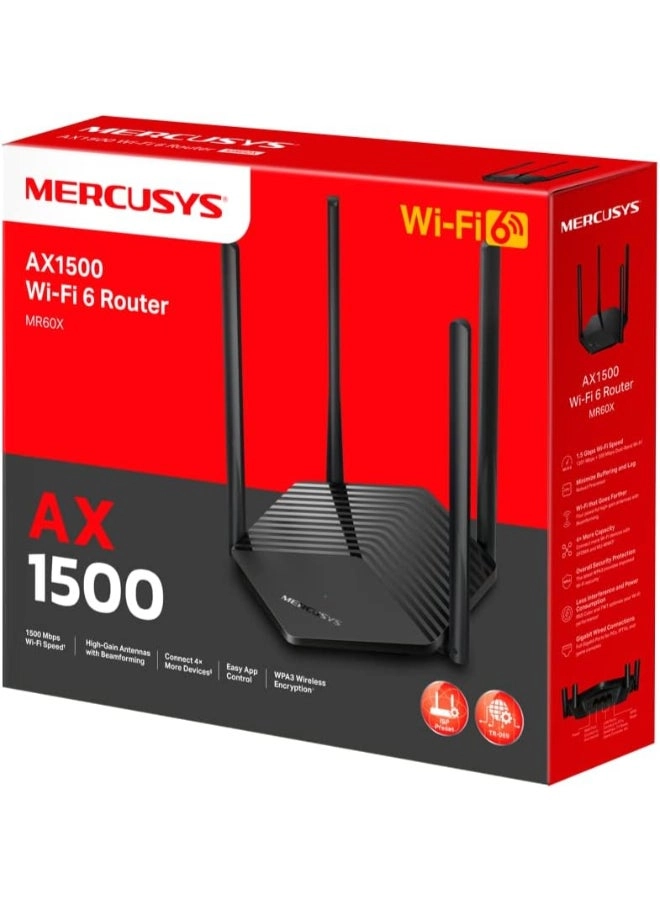 MR60X - 1201 Mbps Wi-Fi 6