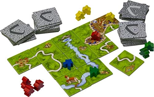 Carcassonne: Official Version - River and Lord Mini-Expansions (English, Arabic)