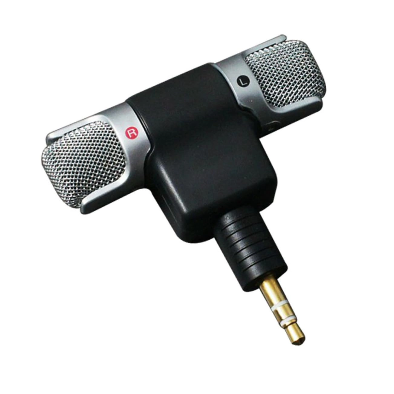 NUOBESTY Mini Stereo Microphone Wireless Microphone