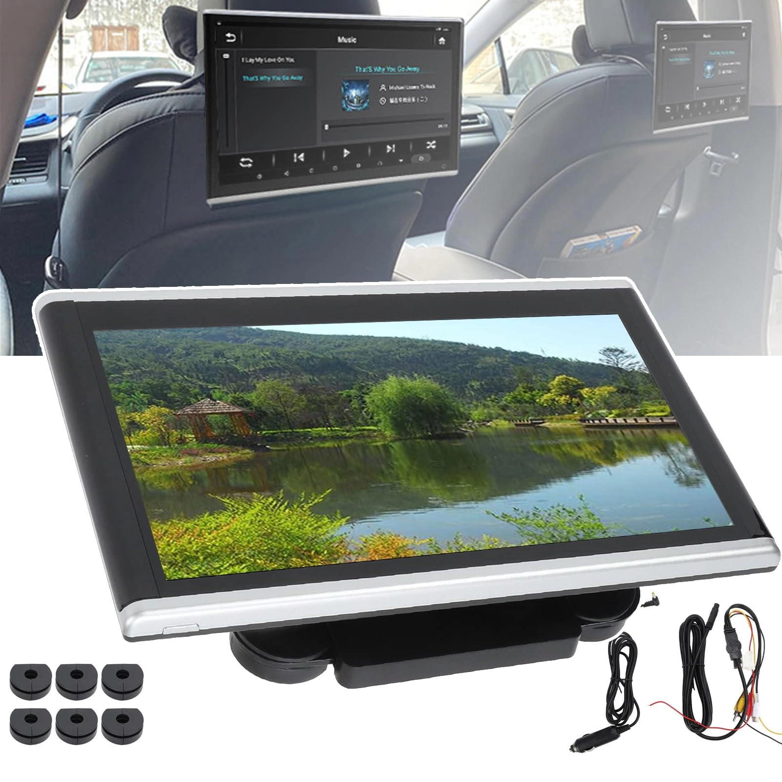 Car Headrest Screen - 13.3in