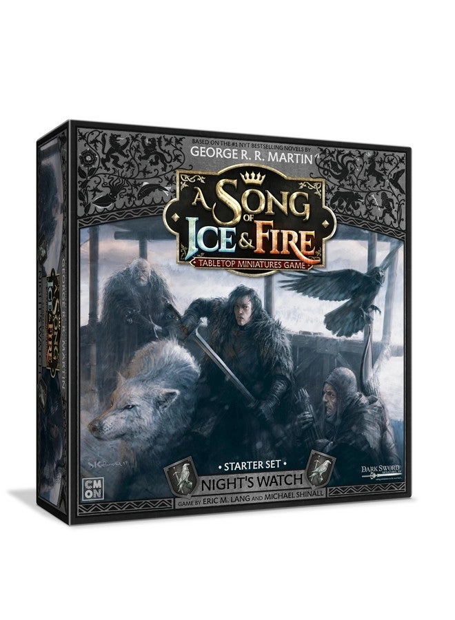 CMON A Song of Ice & Fire: Night's Watch Starter Set - Tabletop Miniatures Game