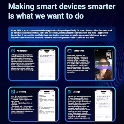 S18 - Real-Time AI translation Bluetooth 5.4