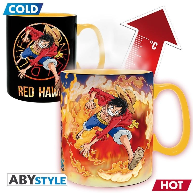 ABYstyle One Piece Luffy & Sabo Mug - 2 pcs - 460 ml