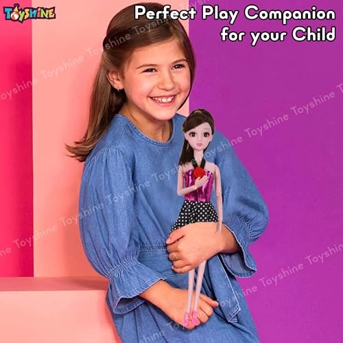 Kally Fashion Doll - Plastic 3D Eyes Ages 3+