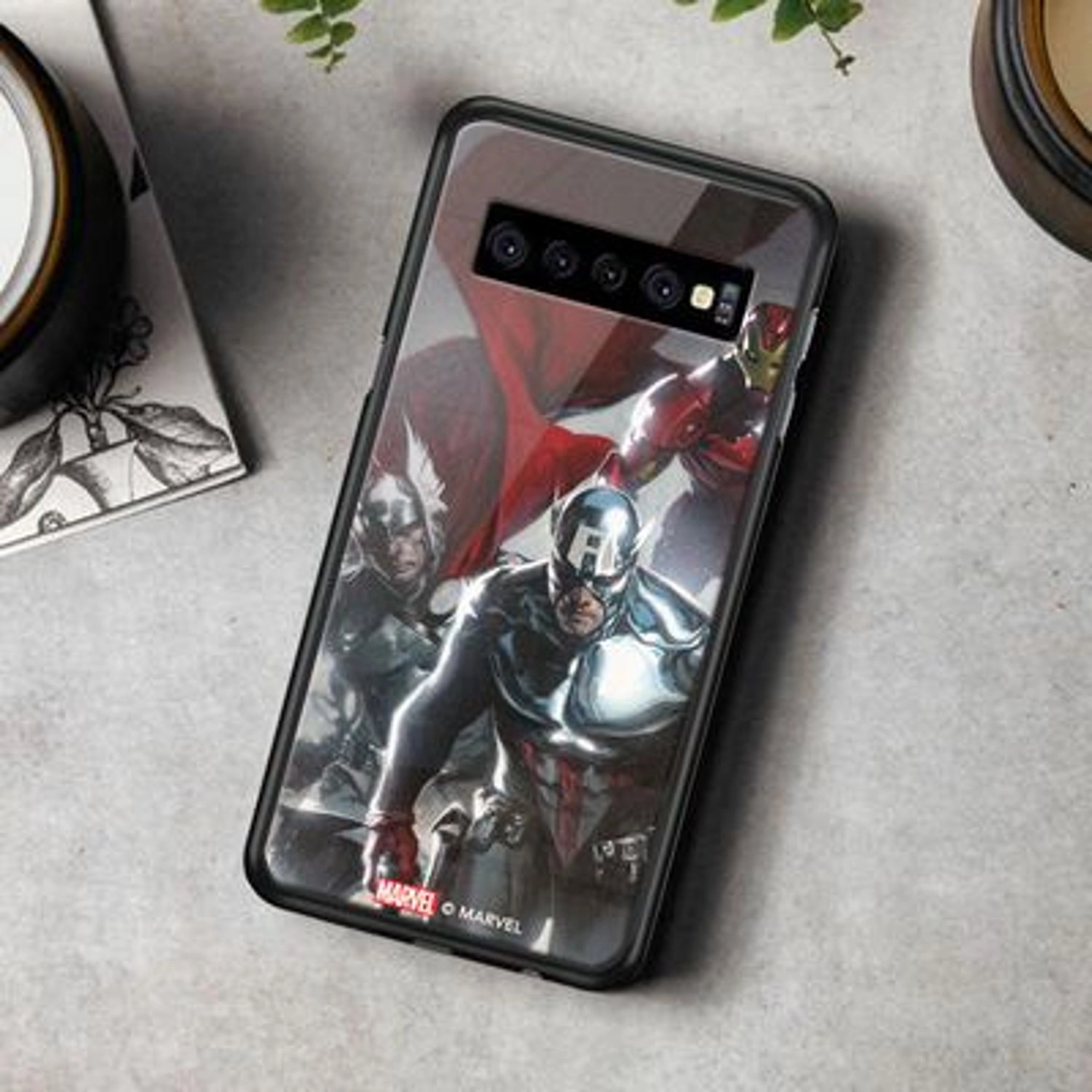 Avengers Trio Back Case for Galaxy S10