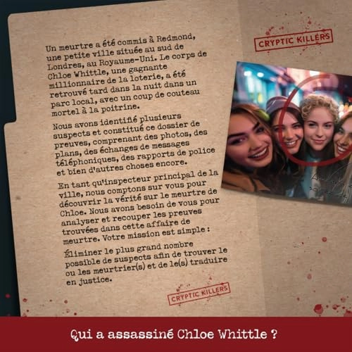 Unsolved Murder Mystery (French)