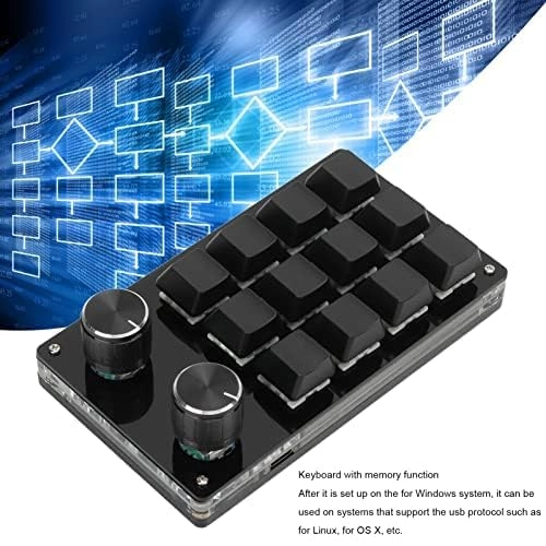 One Handed Programmable Mechanical Keyboard - Wired