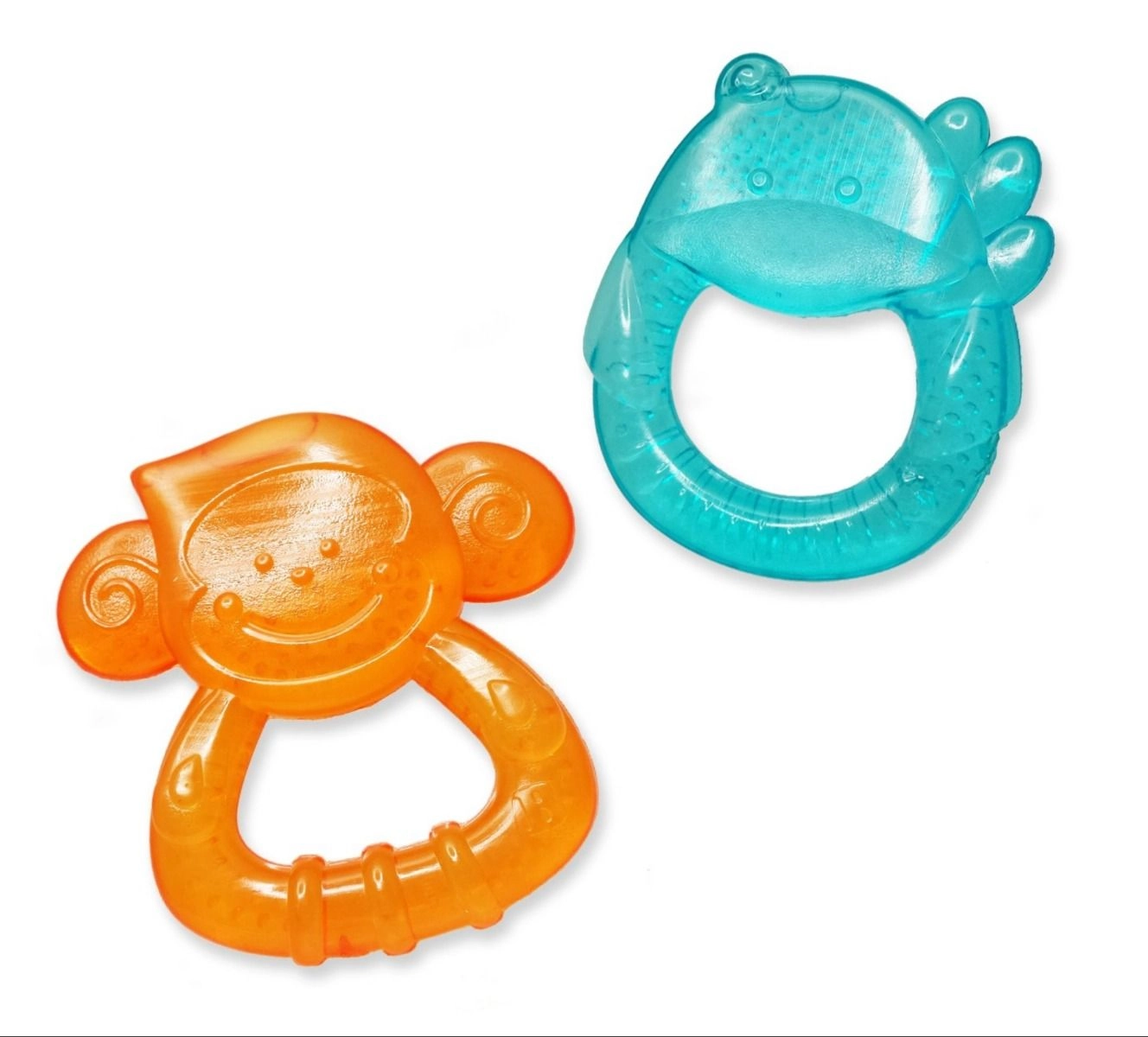 B kids Bebee's Teething Pals - Set Of 2 Multi Colour