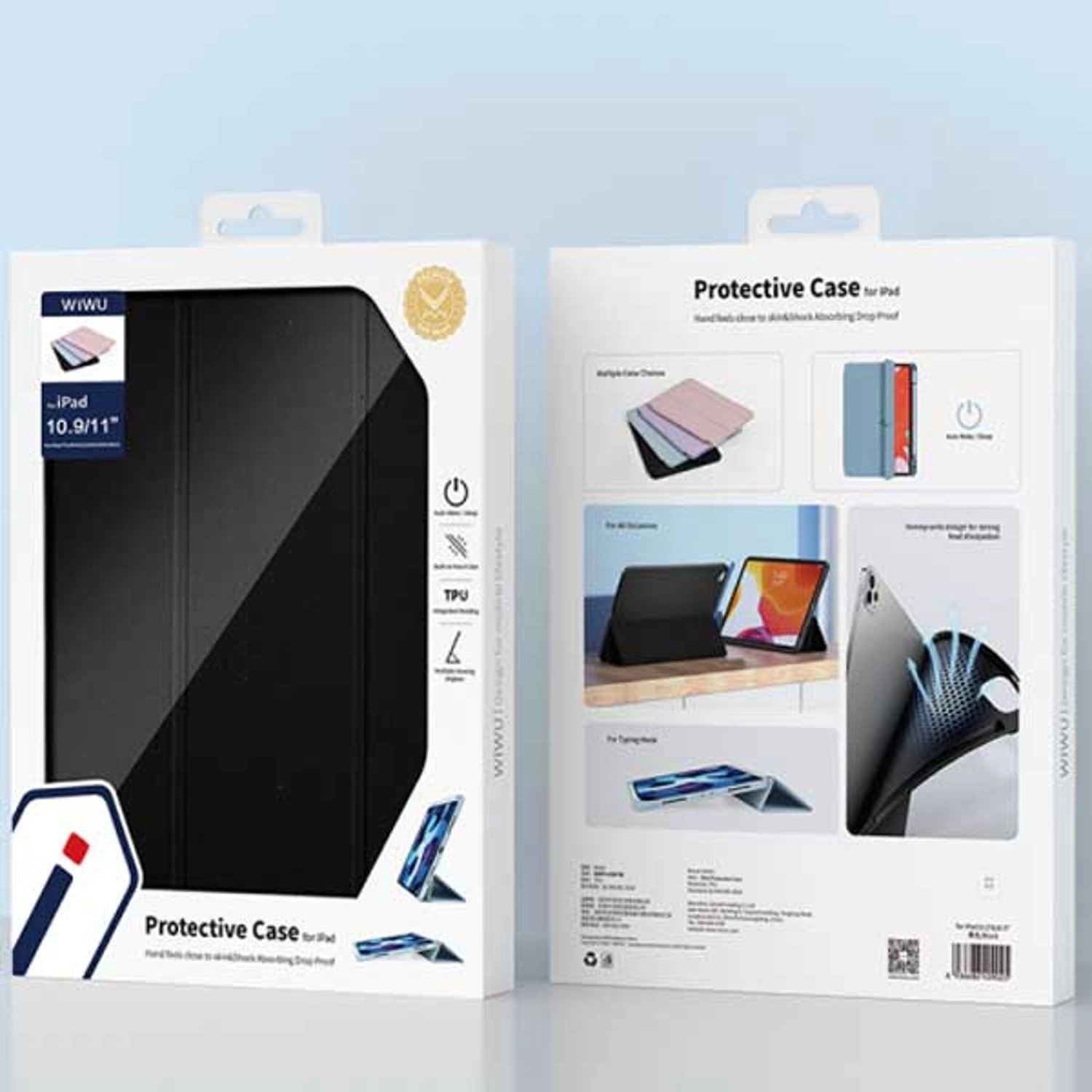 Keyboard Case with Pencil Holder for iPad 10.9-inch/11-inch