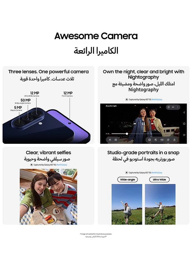Galaxy a57 12GB 512GB