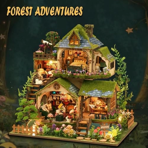 Miniature Dollhouse Kit - Forest Adventure