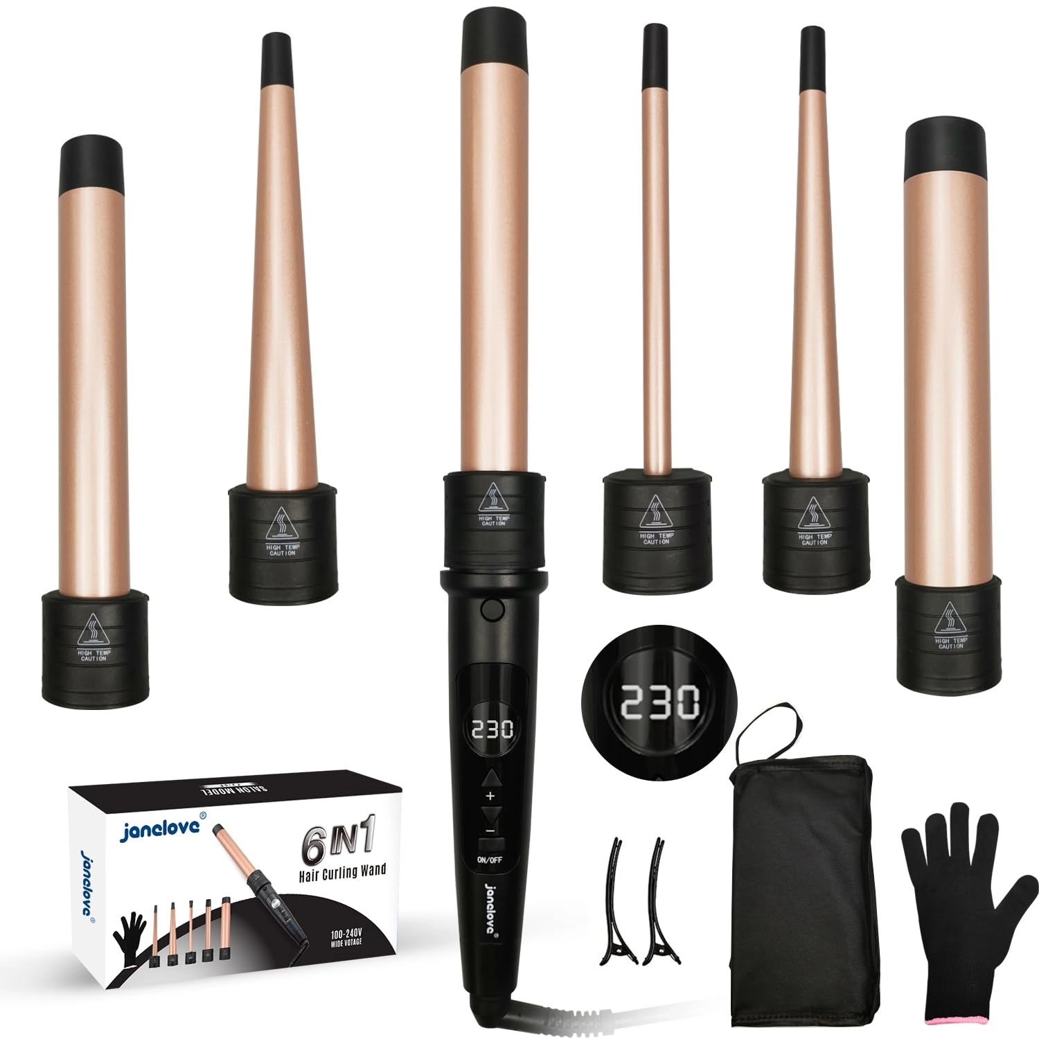 janelove Hair Curler - 9MM 9-18MM 18-25MM 19MM 25MM 32MM
