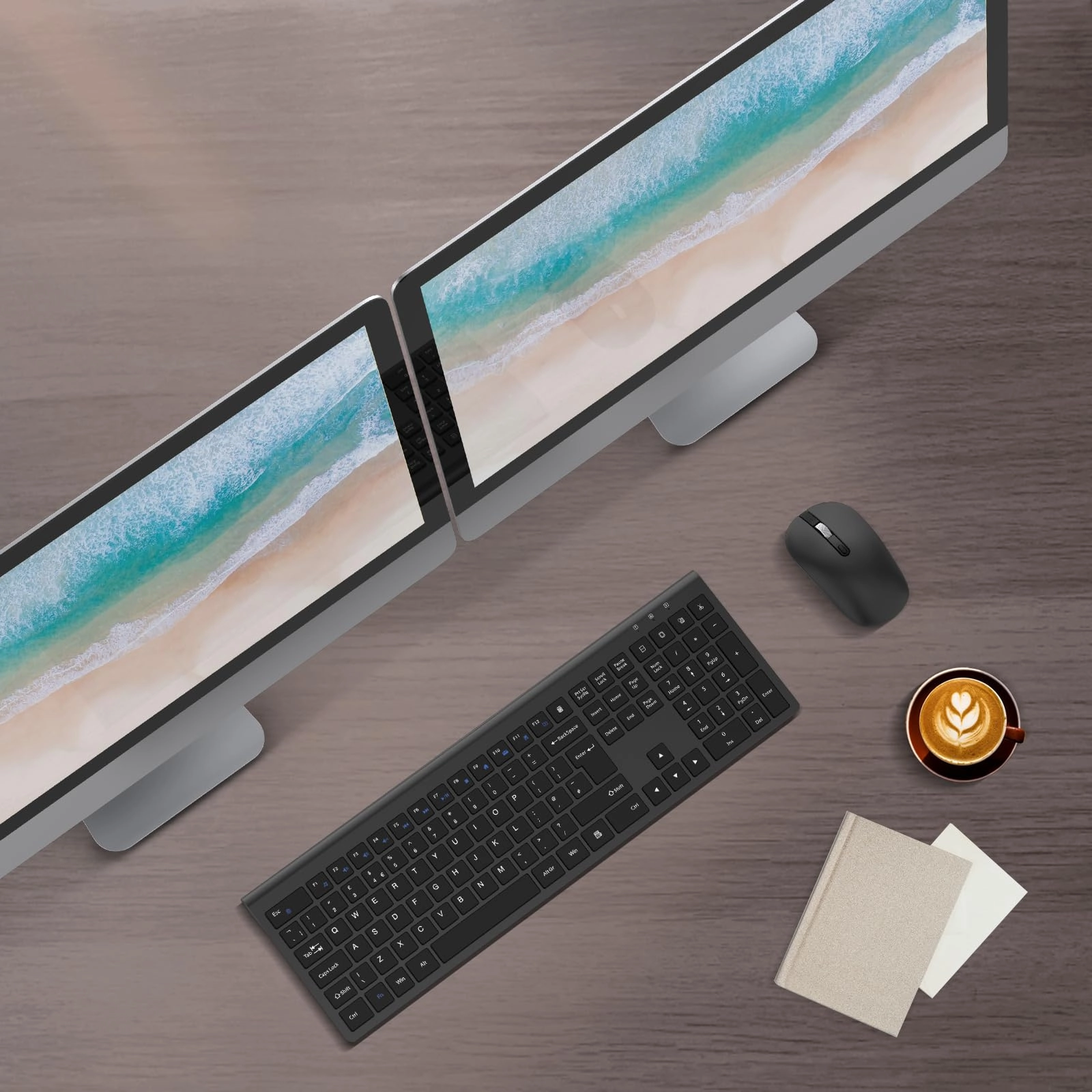 Wireless Keyboard Mouse Combo - UK Wireless