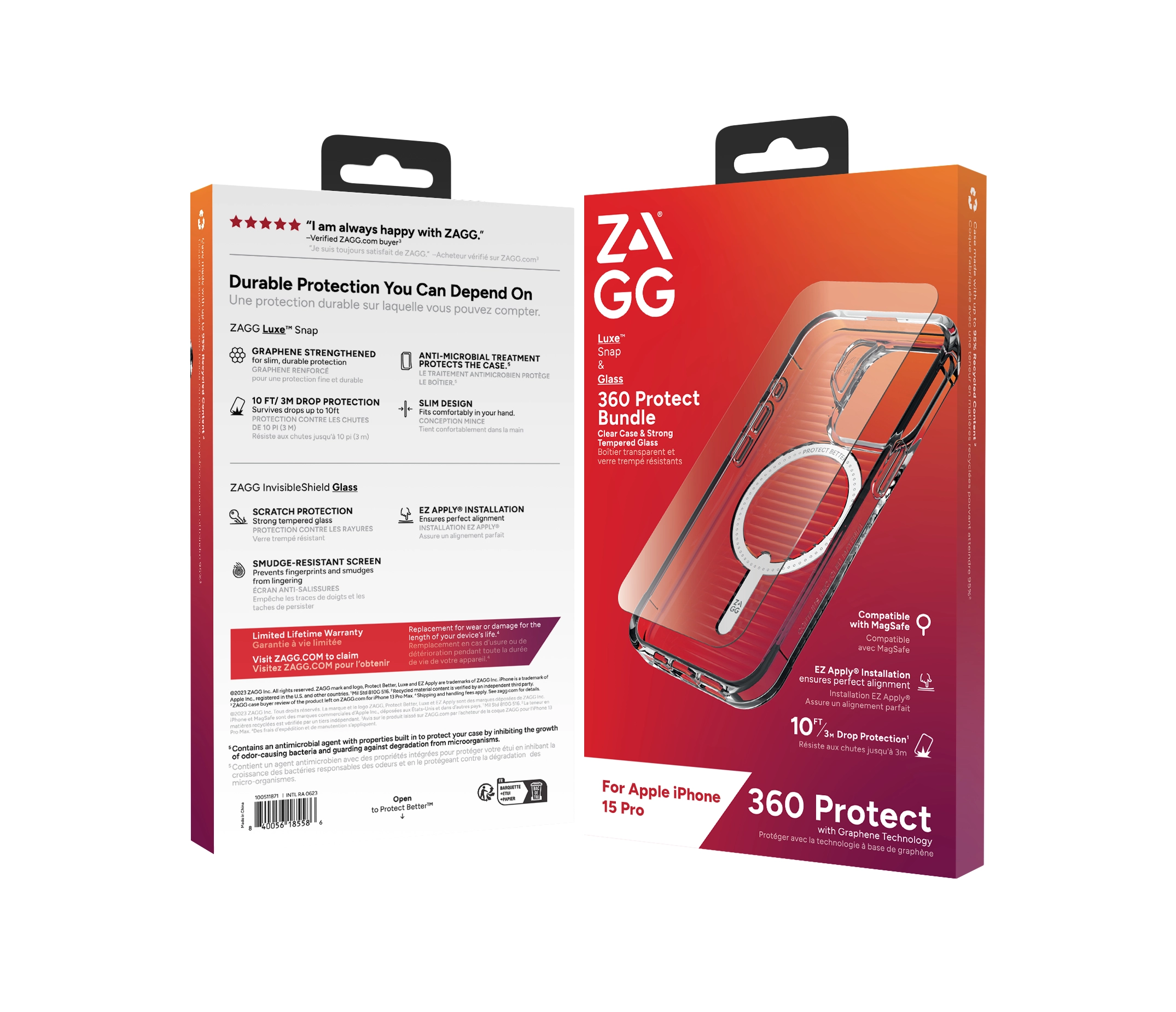 Luxe Clear Case for iPhone 15 Pro