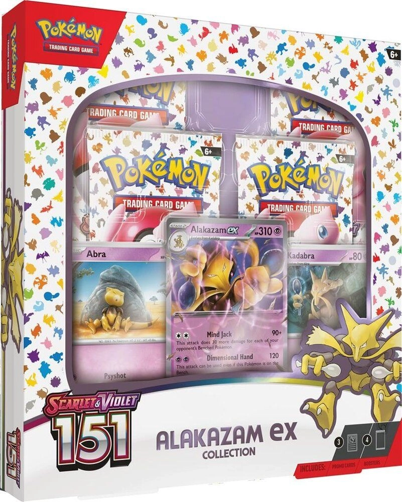 Pokémon Scarlet & Violet 3.5 - 151 ALKAZAM EX BOX
