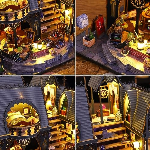 ES011 - DIY Miniature Dollhouse Kit 24 x 19 x 21 cm