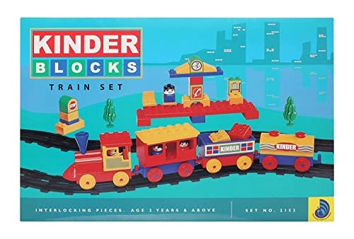 Kinder Blocks Senior Train Set - 1 pcs